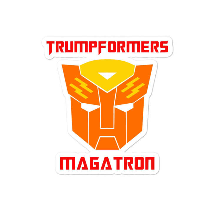 MAGATRON Orange stickers