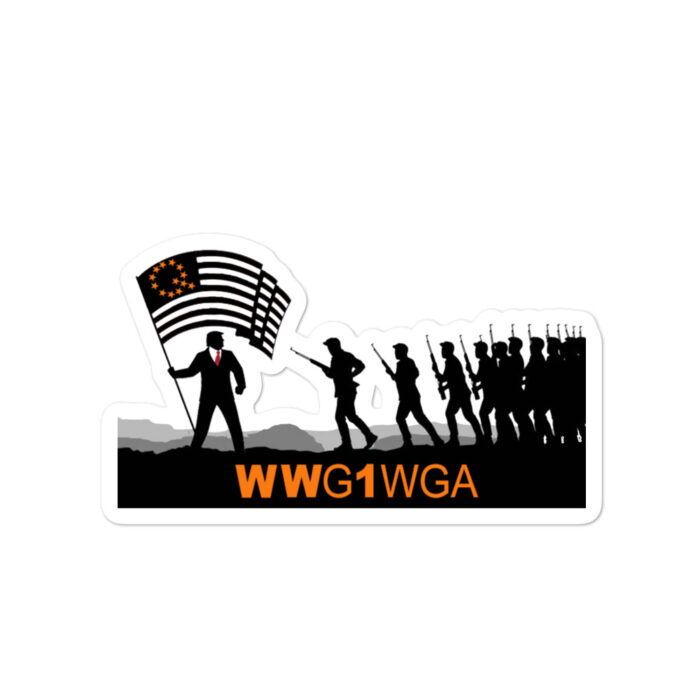 WWG1WGA Qanon stickers