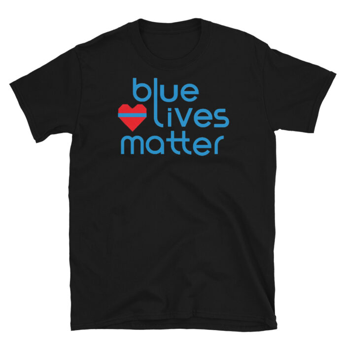 Blue Lives Heart T-Shirt