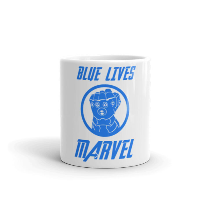 Blue Lives Marvel Mug